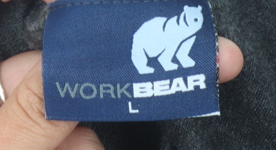 Work Bear Men's Grey Long Sleeve T-Shirt - Size L