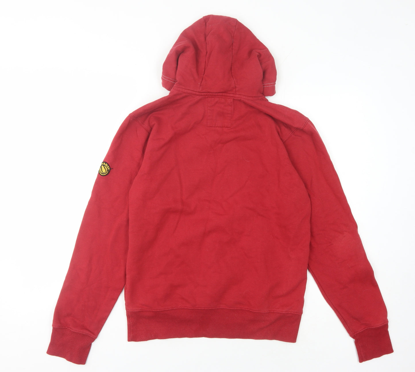 Life & Glory Men's Red XS Pullover Hoodie with Logo