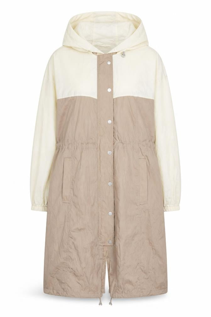 Next Women's Beige Parka Jacket Size 14