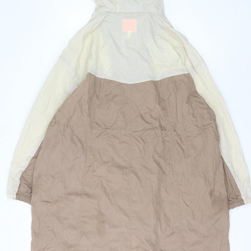 Next Women's Beige Parka Jacket Size 14