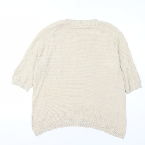 Esprit Women's Beige Pullover Jumper, Size S, Casual Knit