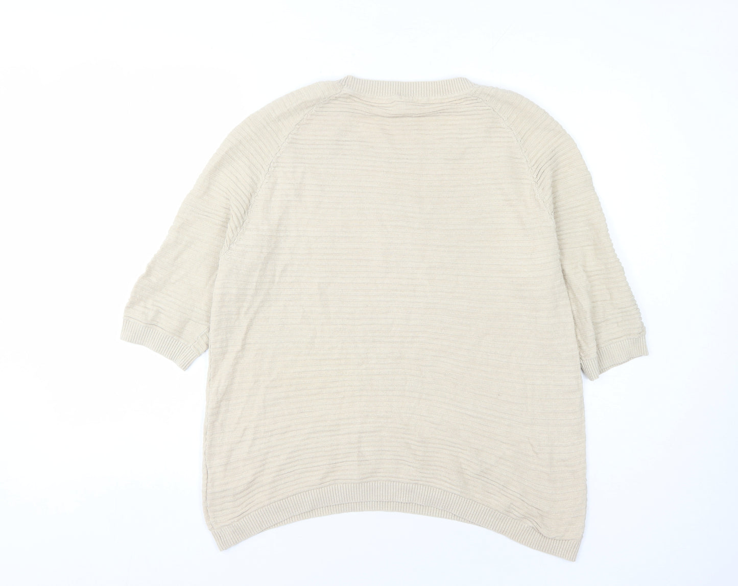 Esprit Women's Beige Pullover Jumper, Size S, Casual Knit