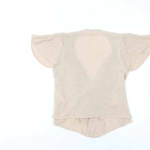 Marks & Spencer Women's Beige Shrug, Size 10, Casual Summer