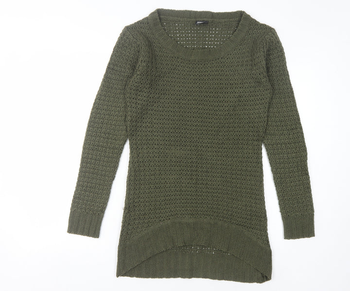 Urban Classics Women's Green Pullover Jumper
