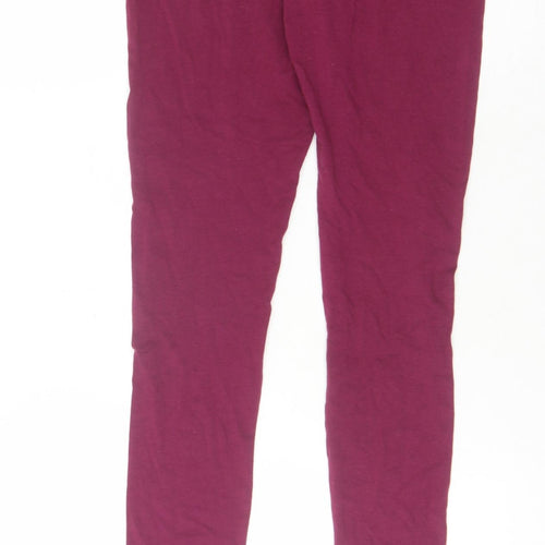 Thought Women's Purple Leggings Size 12 Viscose Blend