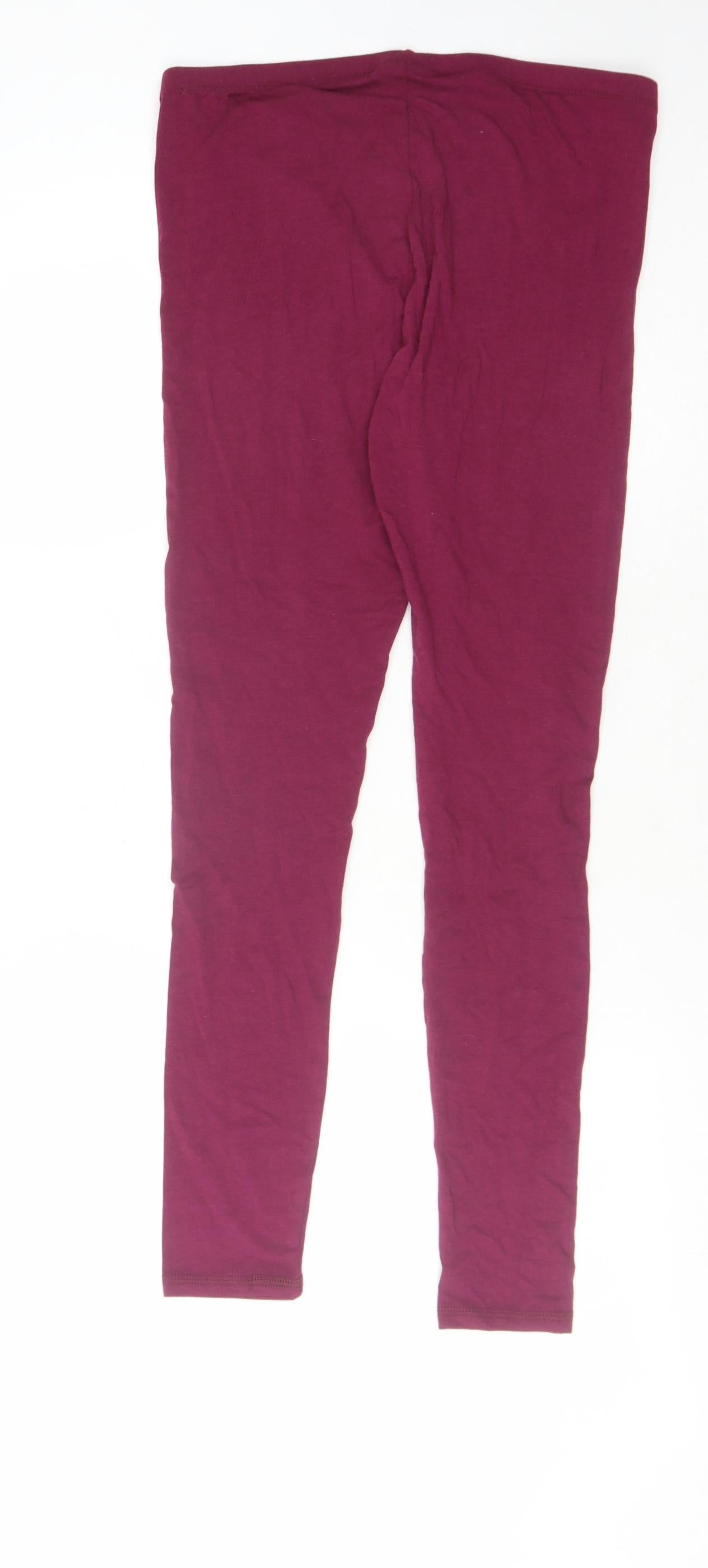 Thought Women's Purple Leggings Size 12 Viscose Blend