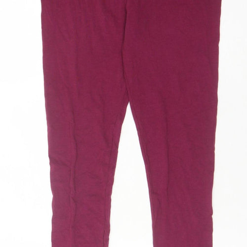 Thought Women's Purple Leggings Size 12 Viscose Blend