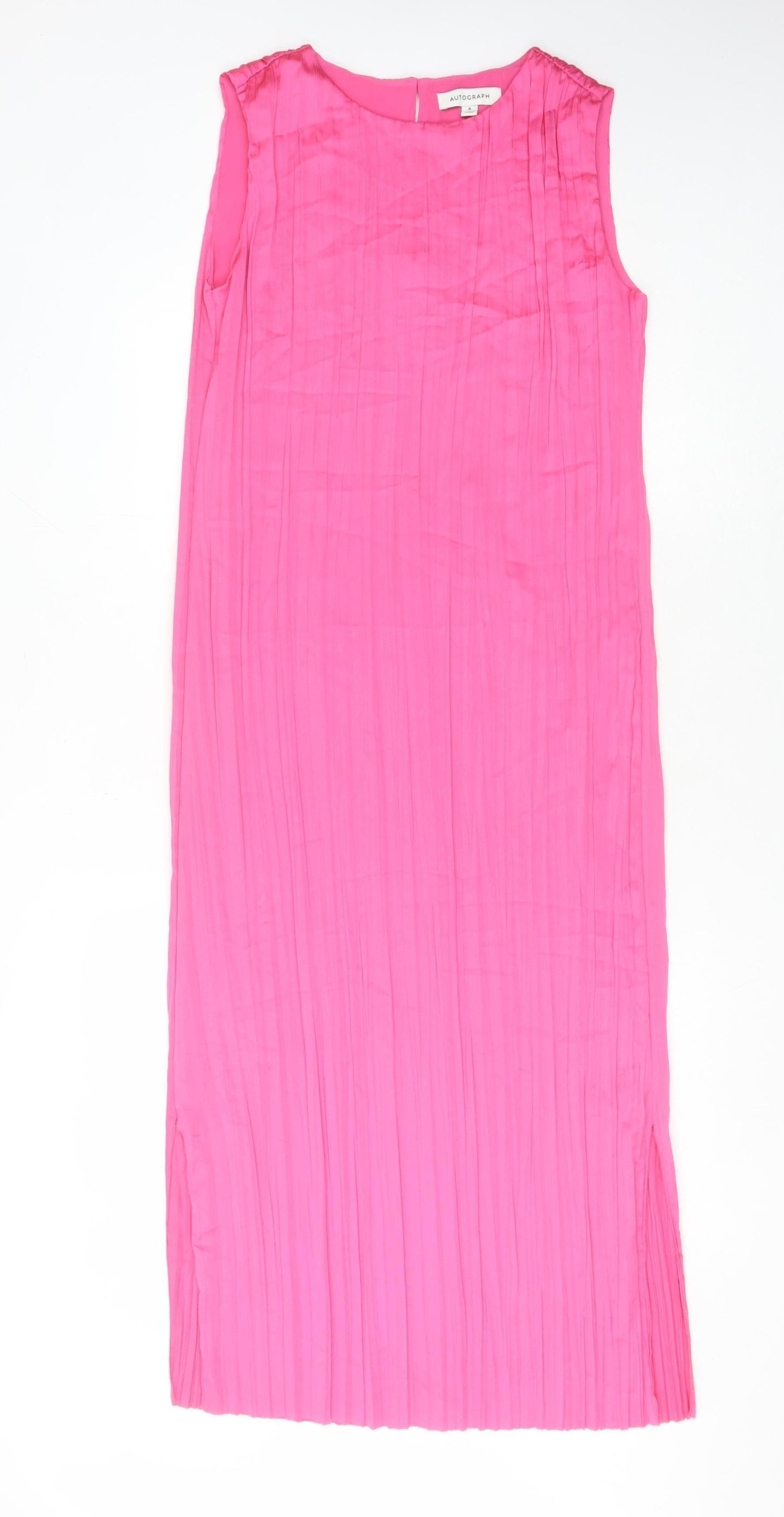 Marks and Spencer Pink Sleeveless Dress Size 8