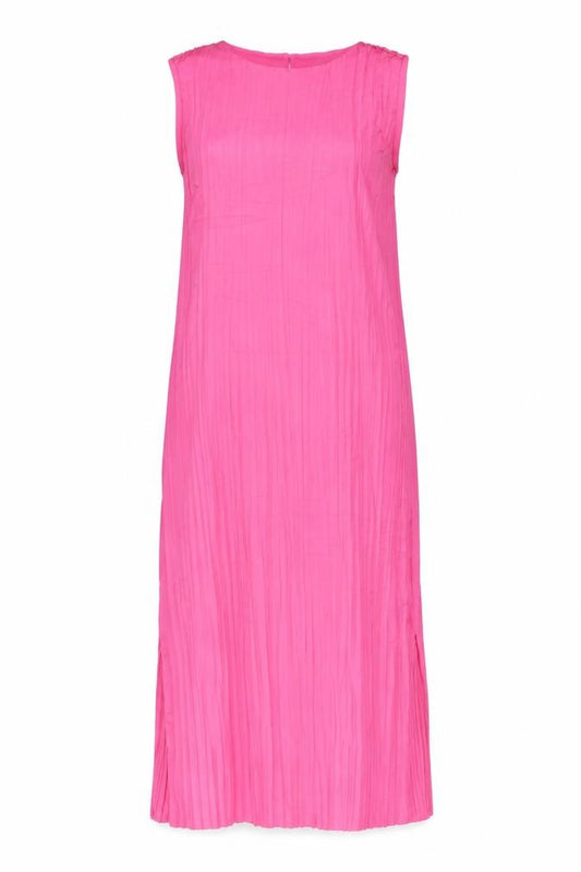 Front view of Marks & Spencer Pink Sleeveless Dress, size 8