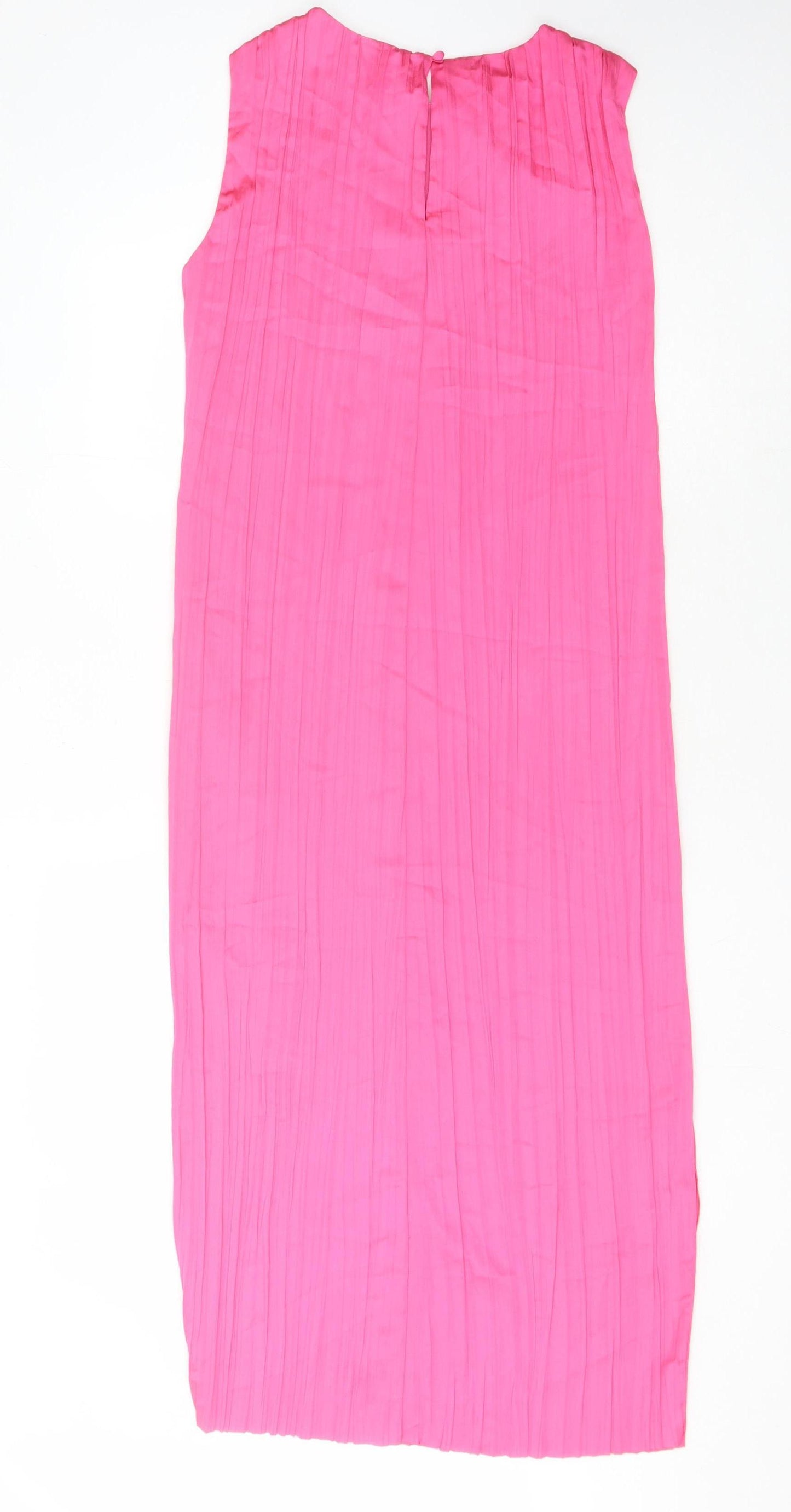 Marks and Spencer Pink Sleeveless Dress Size 8