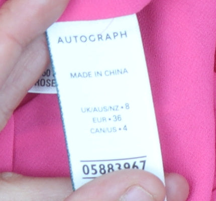 Marks and Spencer Pink Sleeveless Dress Size 8