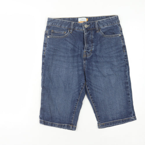 Next Men's Blue Denim Chino Shorts