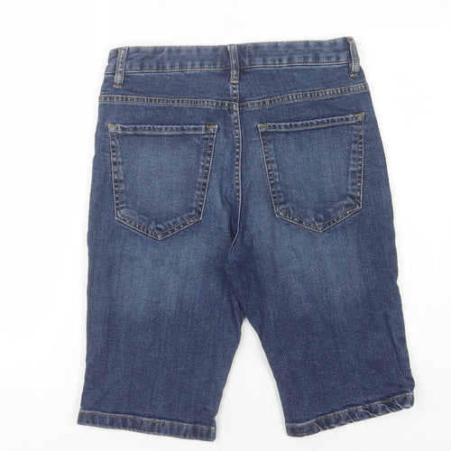 Next Men's Blue Denim Chino Shorts