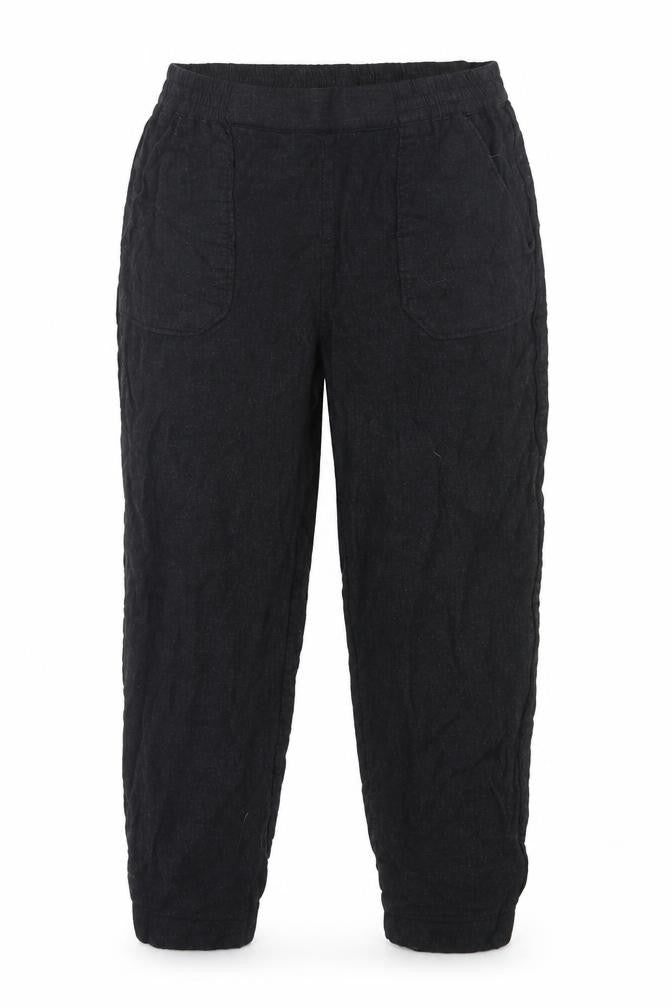 Front view of Zara Women's Black Joggers, M, Casual & Travel