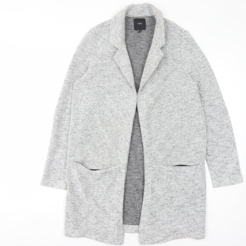 Next Women's Grey Cardigan, Collared Size 12
