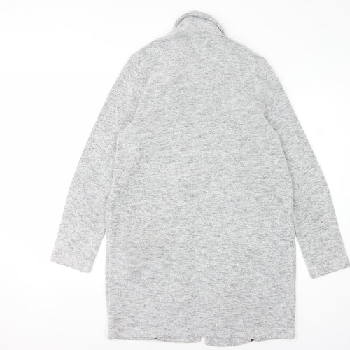 Next Women's Grey Cardigan, Collared Size 12