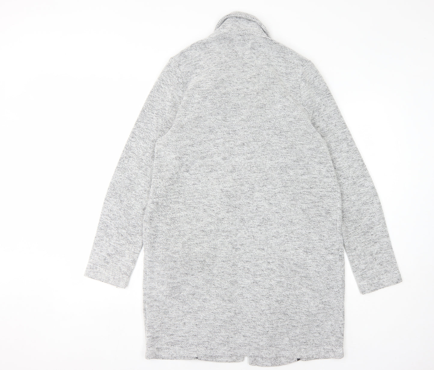 Next Women's Grey Cardigan, Collared Size 12