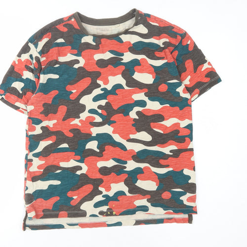 Next Boys Multicoloured Camouflage T-Shirt 10 Years