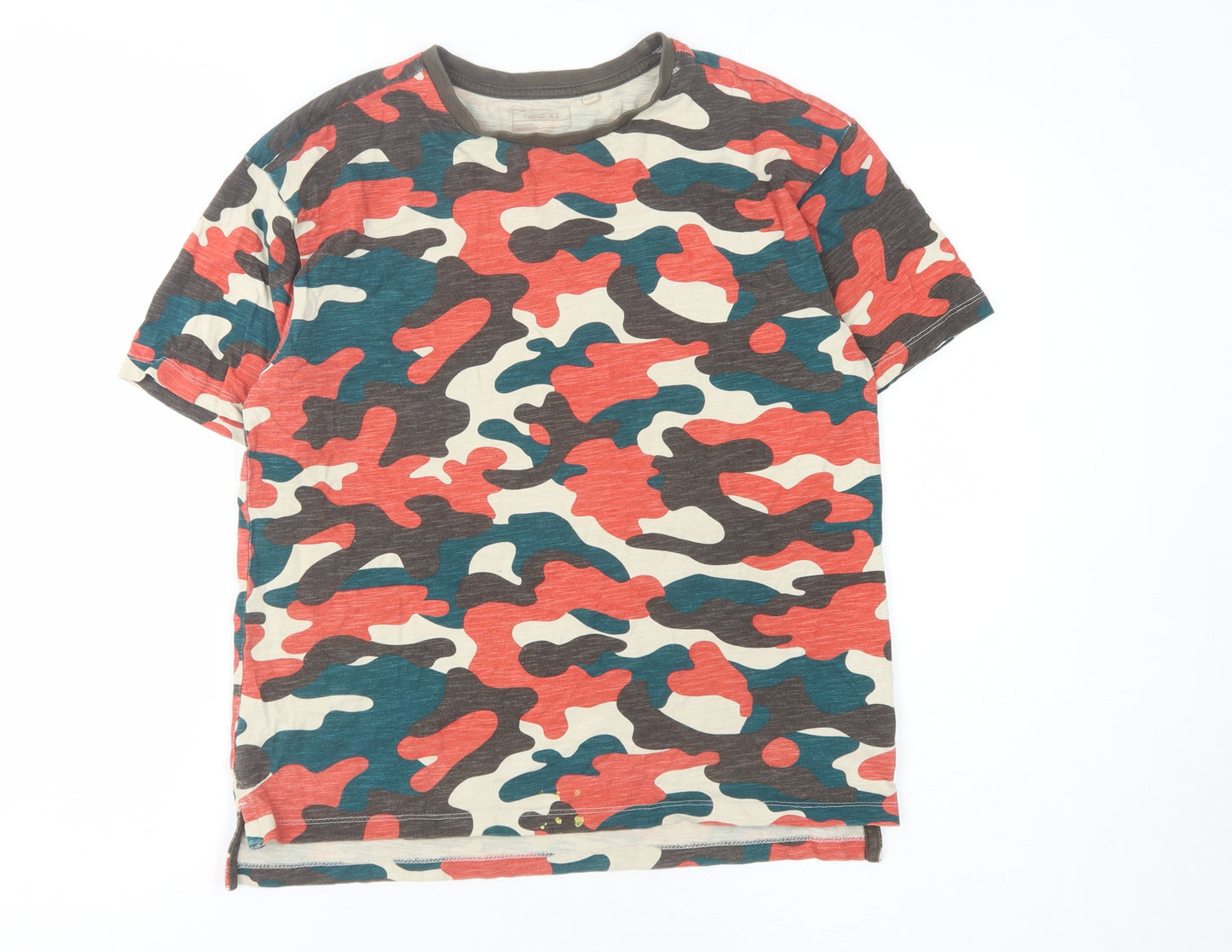 Next Boys Multicoloured Camouflage T-Shirt 10 Years