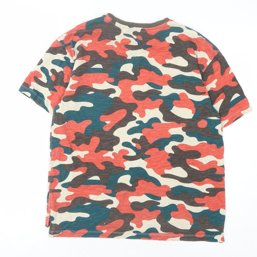 Next Boys Multicoloured Camouflage T-Shirt 10 Years