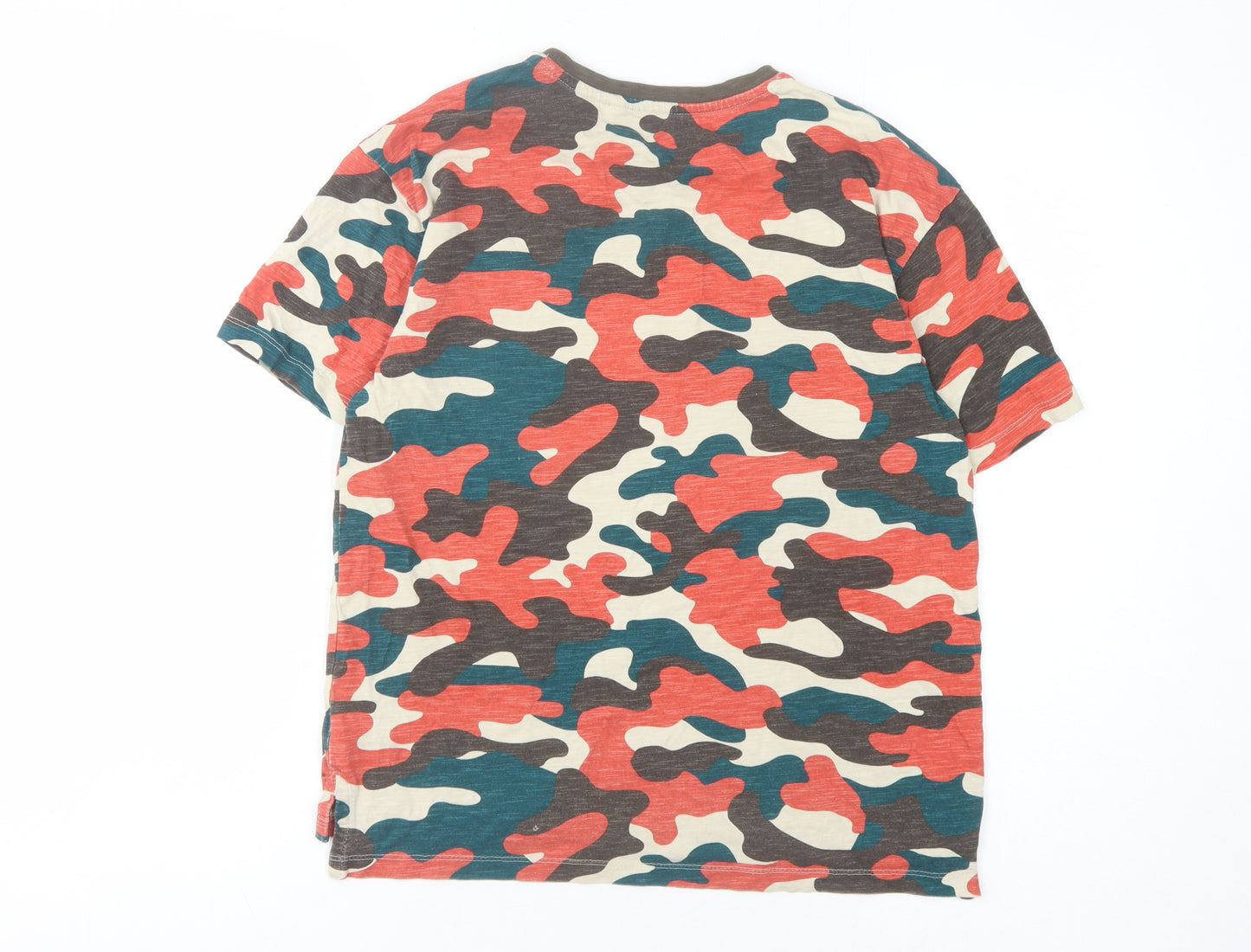 Next Boys Multicoloured Camouflage T-Shirt 10 Years