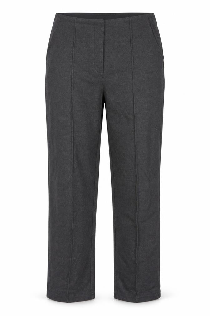 Front view of Marks & Spencer Women's Black Trousers, size 8