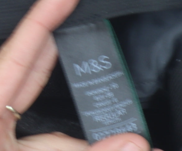 Marks and Spencer Women's Black Trousers, Size 8