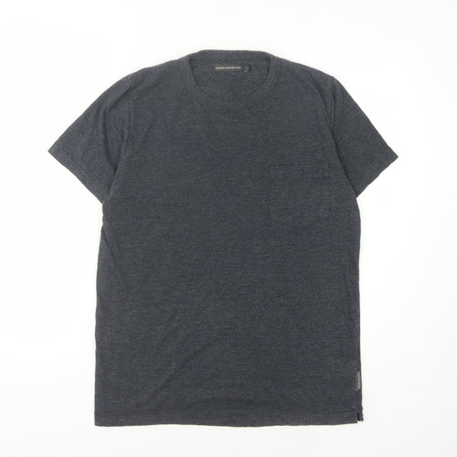 French Connection Men's Black Crew Neck T-Shirt S