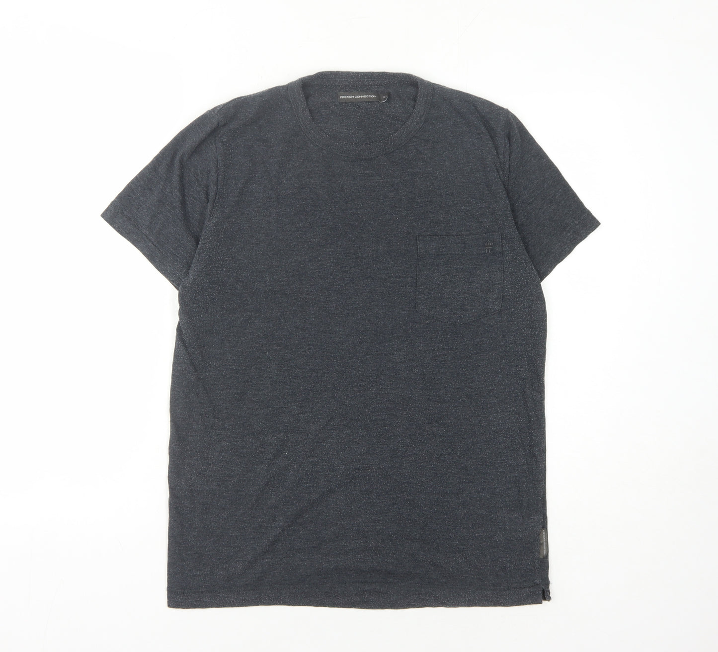 French Connection Men's Black Crew Neck T-Shirt S