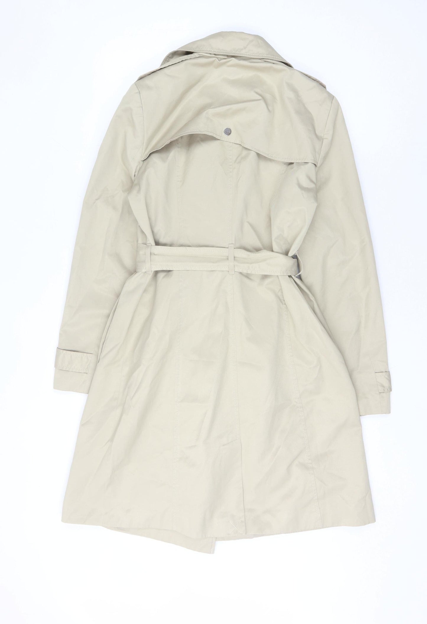 V by Very Women's Beige Trench Coat Size 10