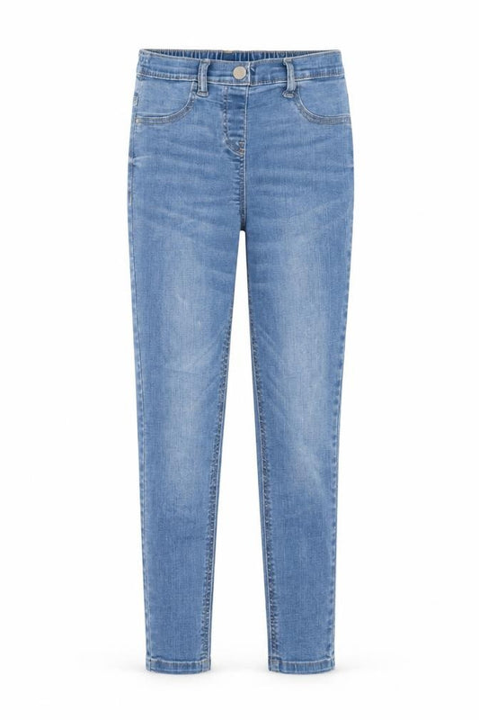 Next Girls Blue Skinny Jeans Age 9 Casual Denim