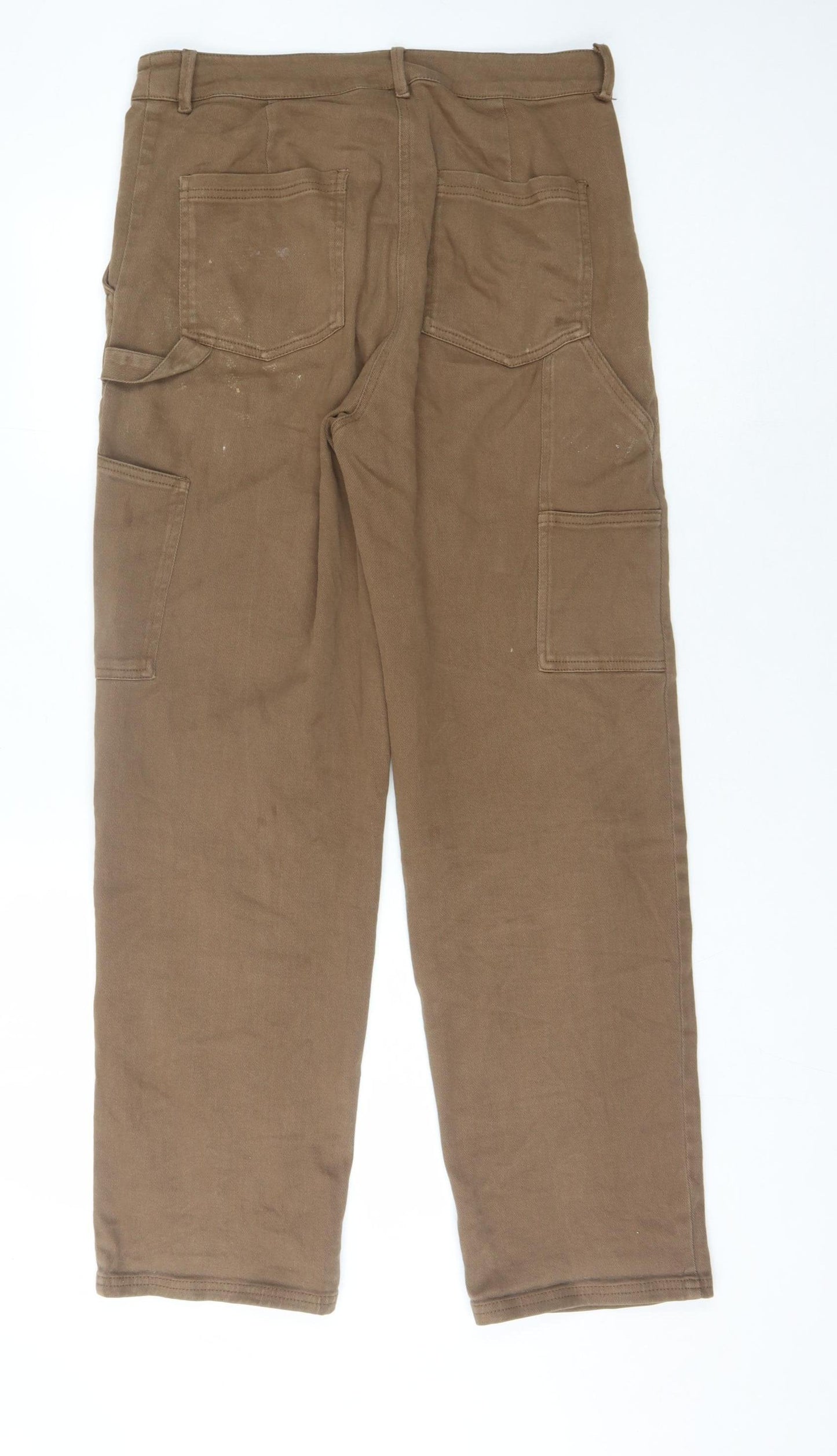 Seasalt Cornwall Brown Straight Jeans Size 10 Women