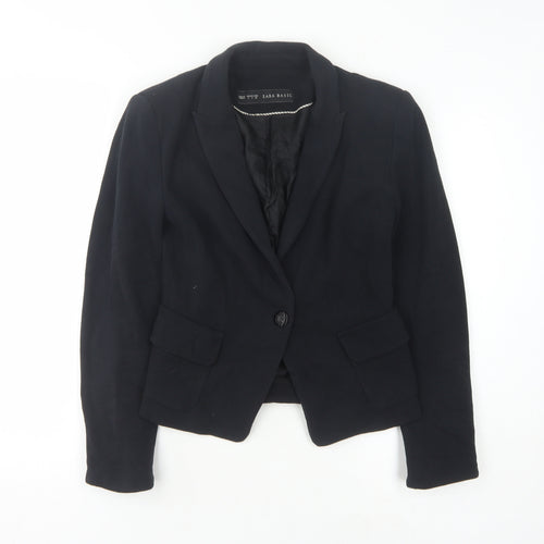 Zara Basic Women's Black Blazer Jacket - Small