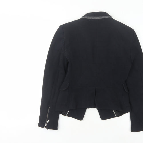 Zara Basic Women's Black Blazer Jacket - Small