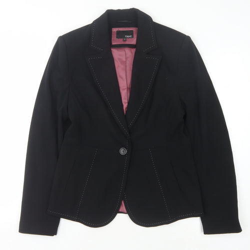 Next Women's Black Classic Blazer, Size 10