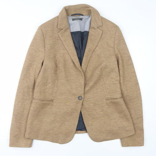 Esprit Women's Brown Blazer Size 16 Regular Fit