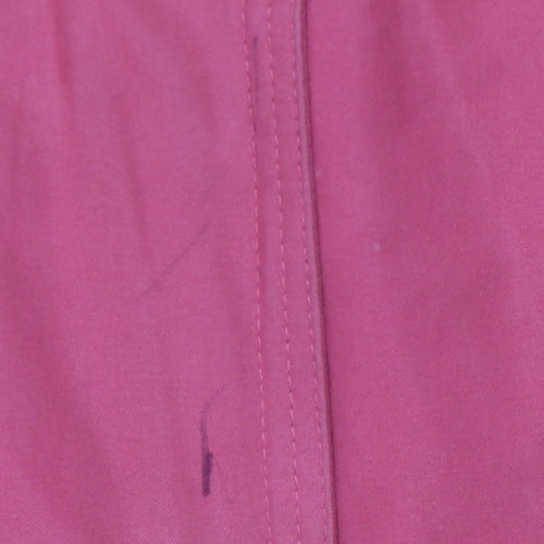 Astraka Women's Pink Hooded Rain Coat Size M