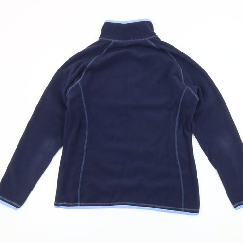 Mountain Warehouse Women's Blue Fleece Pullover Size 12
