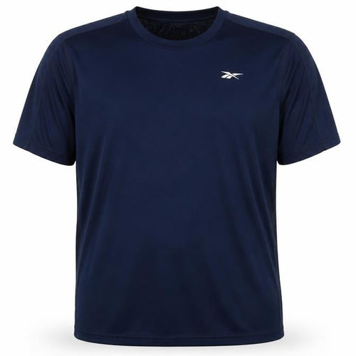 Reebok Men's 2XL Blue Gym T-Shirt with Logo