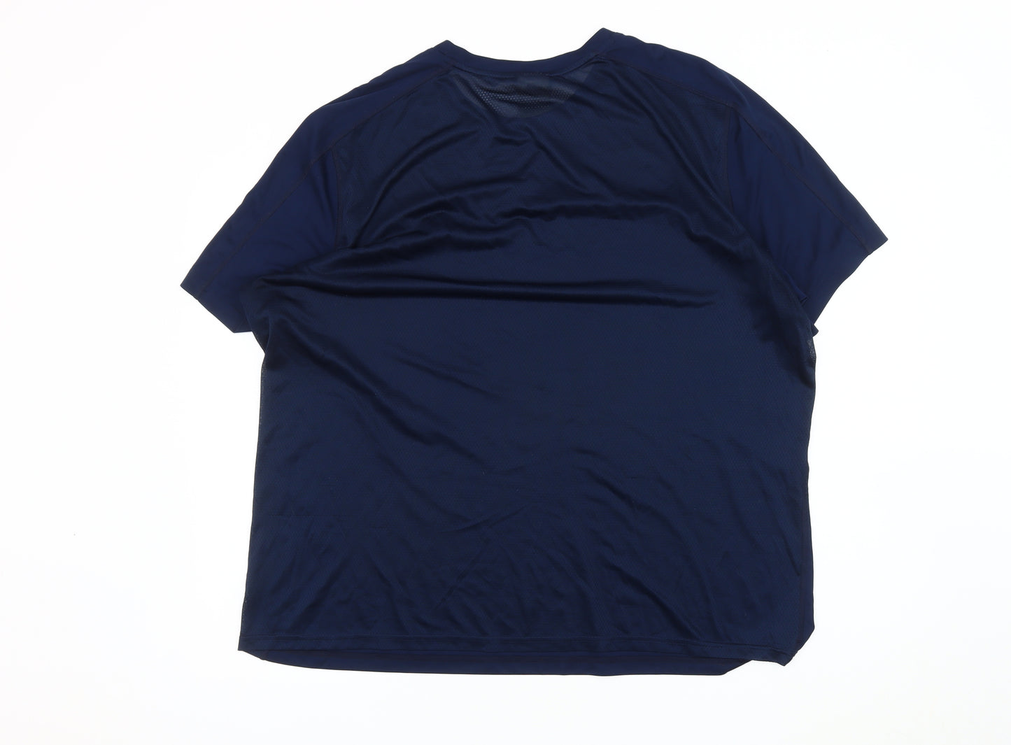 Reebok Men's 2XL Blue Gym T-Shirt with Logo