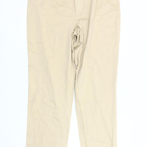 Lauren Ralph Lauren Women's Beige Trousers Size 12