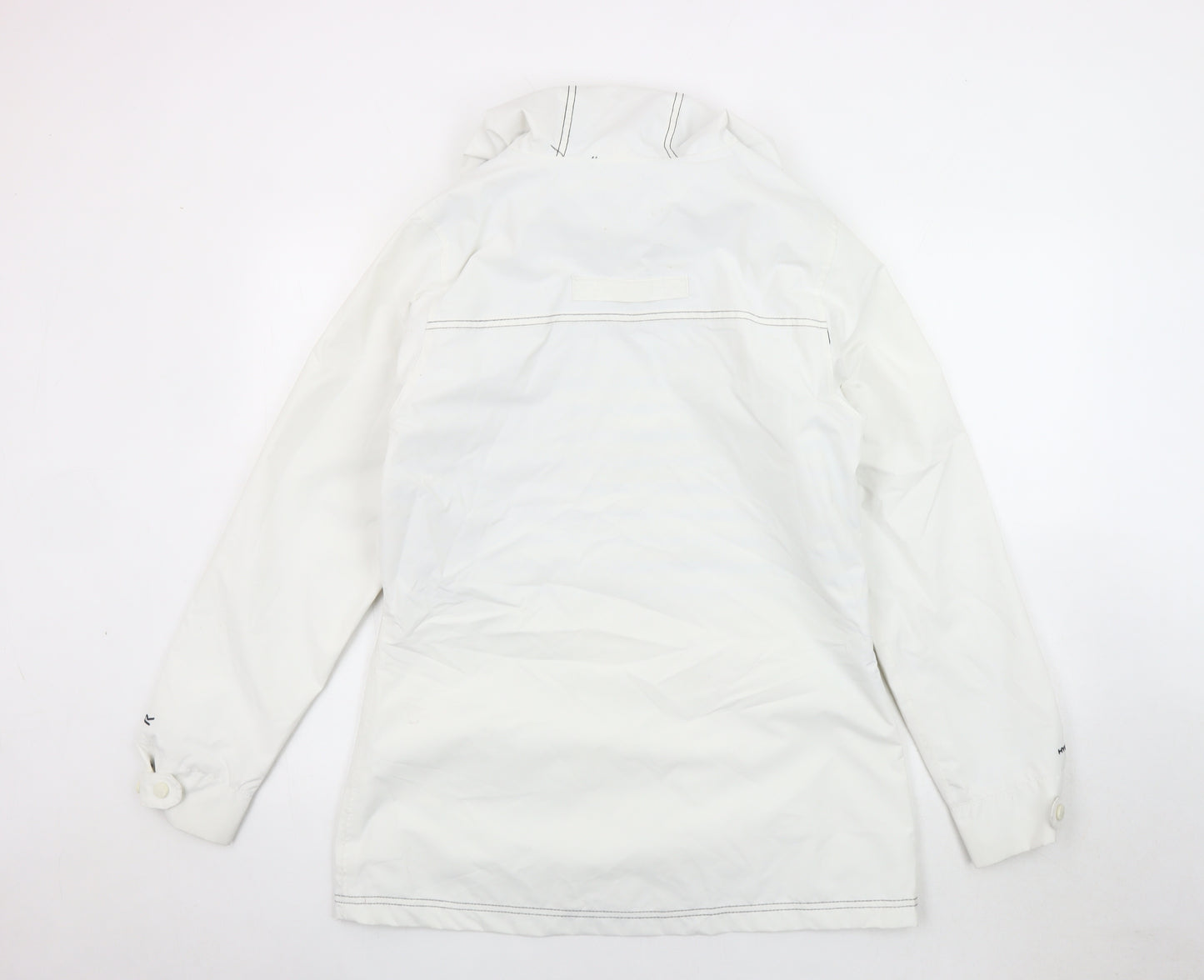 Regatta Women's White Waterproof Hooded Rain Coat Size 14