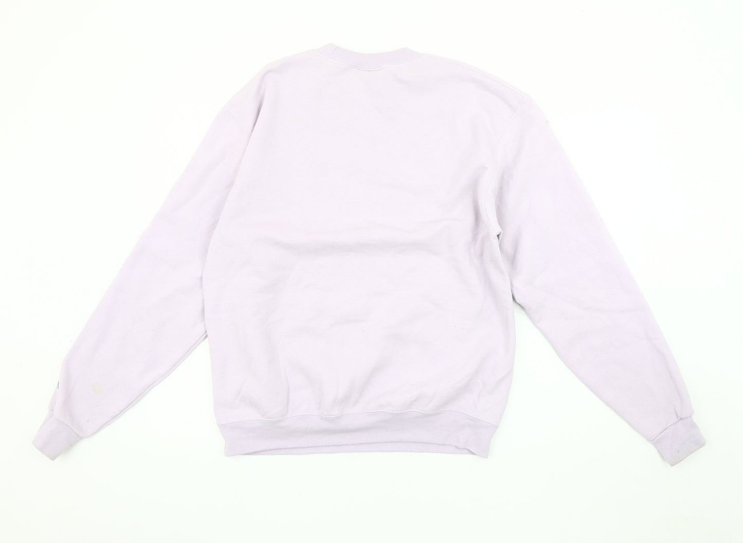 Champion Men's Purple Sweatshirt M Graphic Print Pullover