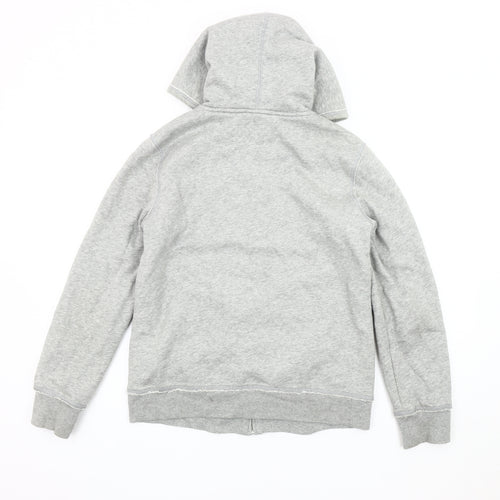 Tommy Hilfiger Teens Grey Logo Hooded Jacket XL