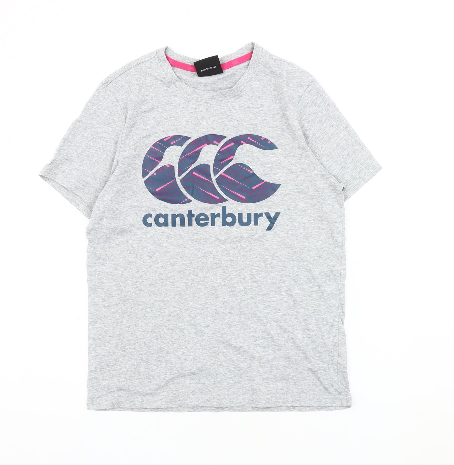 Canterbury Girls Grey Graphic Print T-Shirt - 12 Years