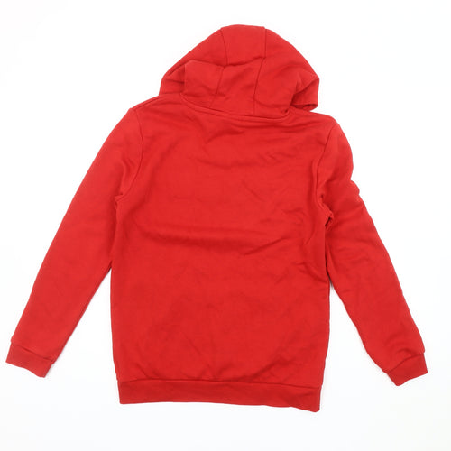 Marvel Boys Red Graphic Hoodie 11-12 Years Pullover Style