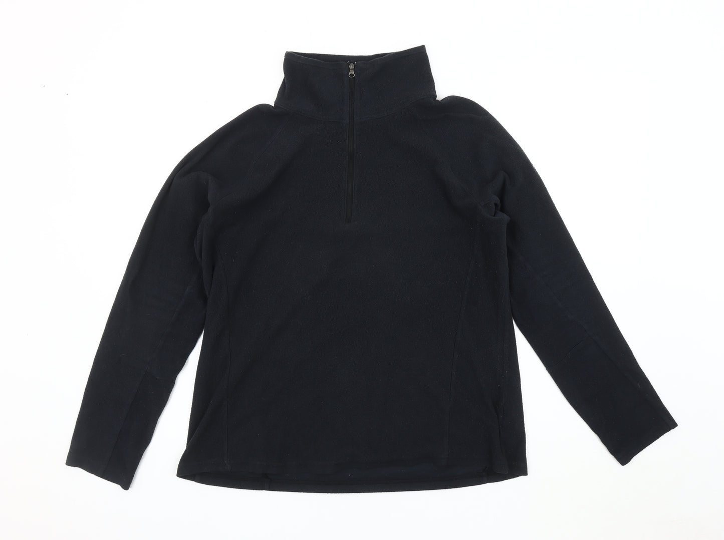 Columbia Men's Black Fleece Pullover Sweatshirt L