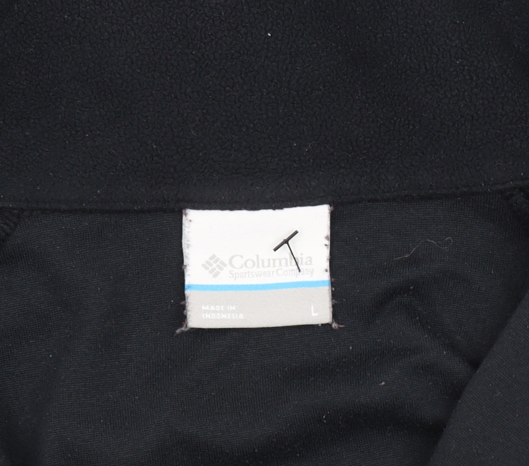 Columbia Men's Black Fleece Pullover Sweatshirt L