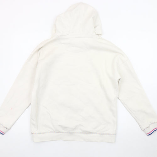 Marks and Spencer White Girls Space Jam Hoodie, Size 14, Pullover