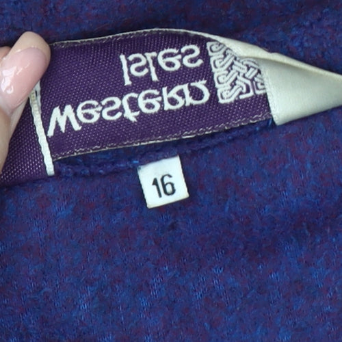 Karrimor Women's Purple Full Zip Jacket Size 16